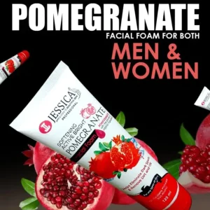 Jessica Bright POMEGRANATE Natural Fruit Face Wash