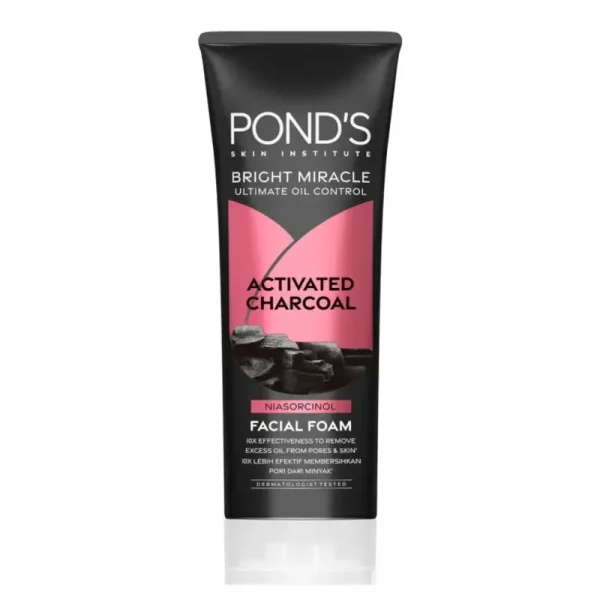 Ponds Bright Beauty Foam With Activated Charcol