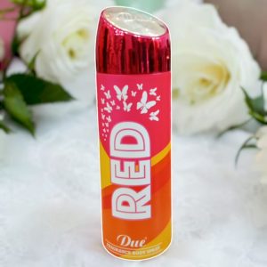 Red Perfumed Body Spray