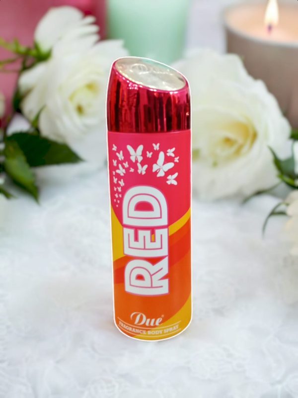 Red Perfumed Body Spray